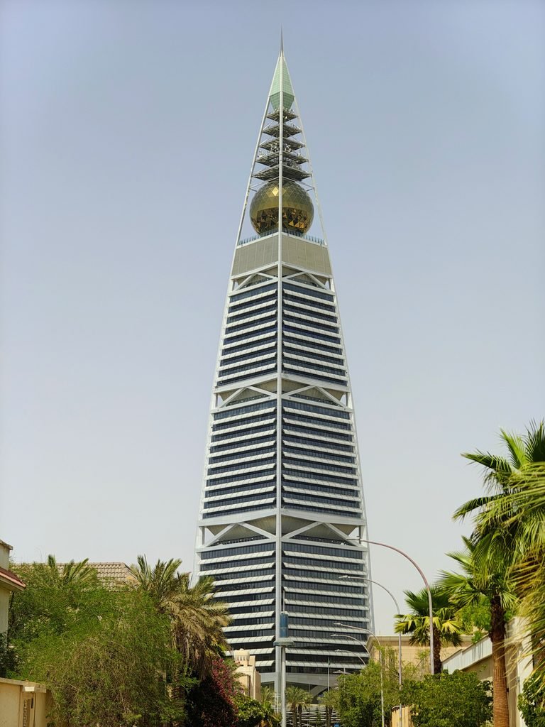 Al Faisaliah Tower in Riyadh Saudi Arabia