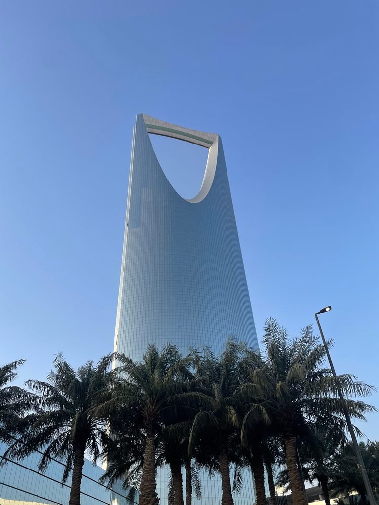 Kingdom Centre tower in Riyadh Saudi Arabia